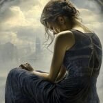 A person sitting quietly in a dim room, hands resting in their lap, looking away — representing emotional exhaustion and the fatigue that rest cannot reach