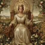 Kejsarinnan tarotkort symboliserar överflöd, femininitet, kreativitet och närande energi