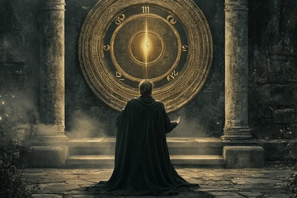 master numbers 11 22 33 glowing mystical numerology symbols soft spiritual light